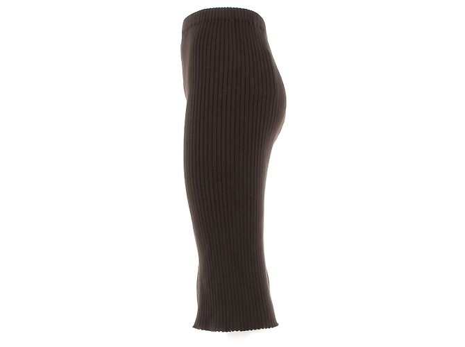 Courreges Faldas Courrèges T.International S Algodón Castaño - vista 4