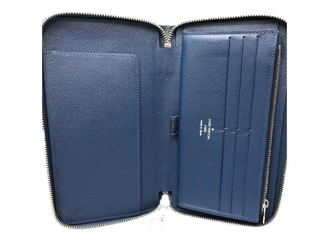 Cartera larga Taiga Louis Vuitton Azul - vista 6