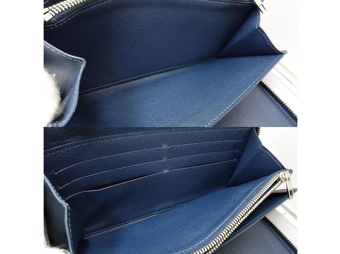 Cartera larga Taiga Louis Vuitton Azul - vista 8