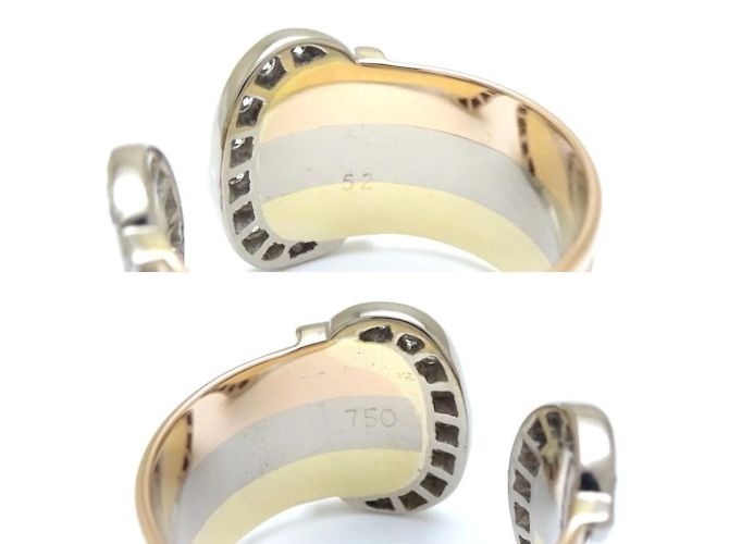 Breite Diamantbandring Cartier 2C - Ansicht 8