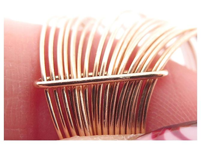 NUOVO ANELLO VANRYCKE MARGHERITA BM3R0-02 59 ORO ROSA 18K 4.3G - vista 5