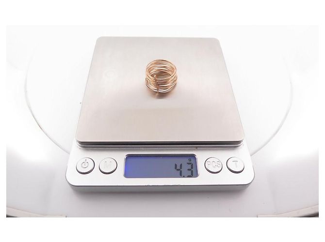 NUOVO ANELLO VANRYCKE MARGHERITA BM3R0-02 59 ORO ROSA 18K 4.3G - vista 6