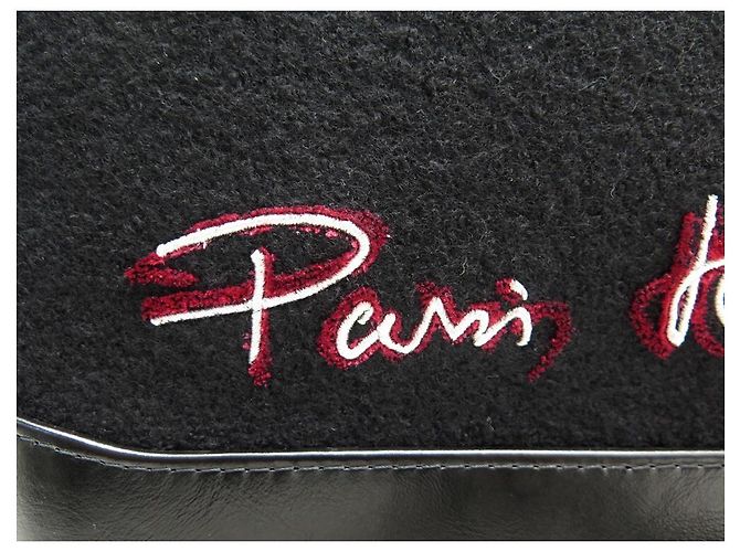 NUOVA BORSA A MANO CHANEL GABRIELLE PARIGI HAMBURGO FELTRO E PELLE Nero - vista 18