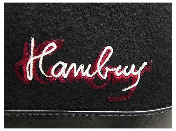 NUOVA BORSA A MANO CHANEL GABRIELLE PARIGI HAMBURGO FELTRO E PELLE Nero - vista 19