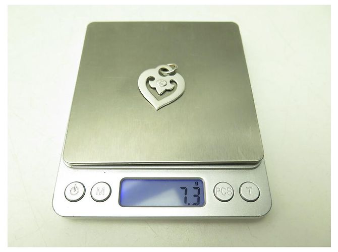 Collana Pendente O.J. Perrin Cuore Leggende MM Oro 18K 7g Corda Cartier - vista 12