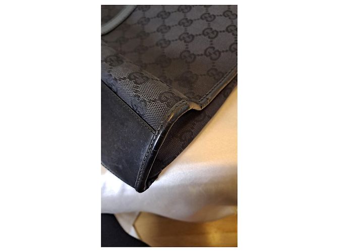 Borsa a mano Gucci Jackie in tessuto nero - vista 12