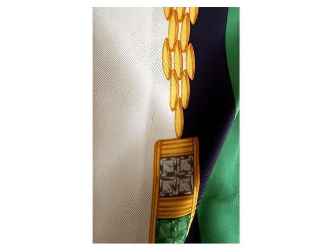 Seidentwill-Tuch, Must von Cartier PARIS Grün - Ansicht 7