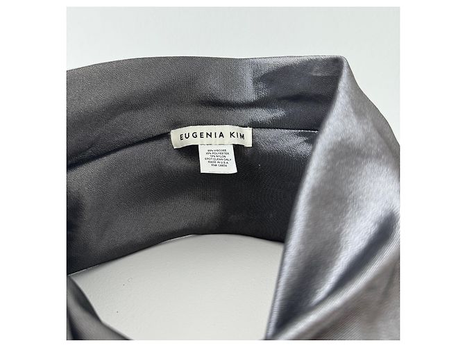 Fascia Turban Eugenia Kim Malia Argento Metallizzato Metallico - vista 8