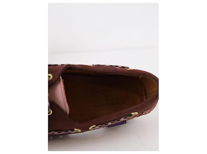 Sebago Scarpe in pelle con lacci Rosa - vista 5