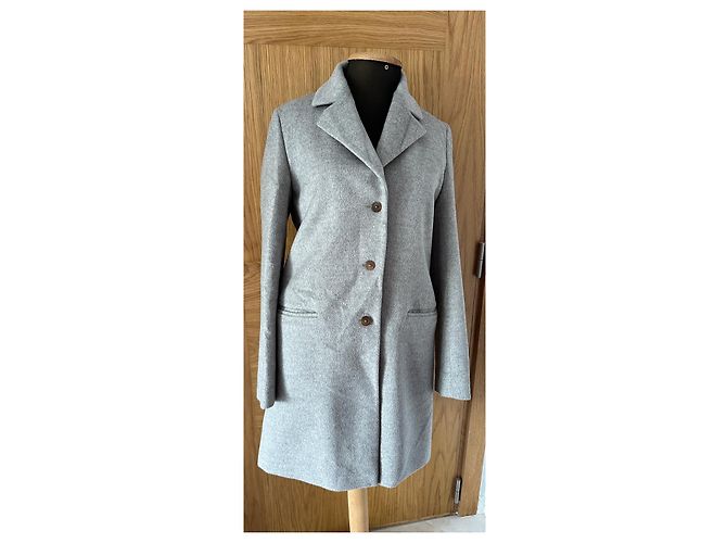 Abrigo Jil Sander de lana gris - vista 12