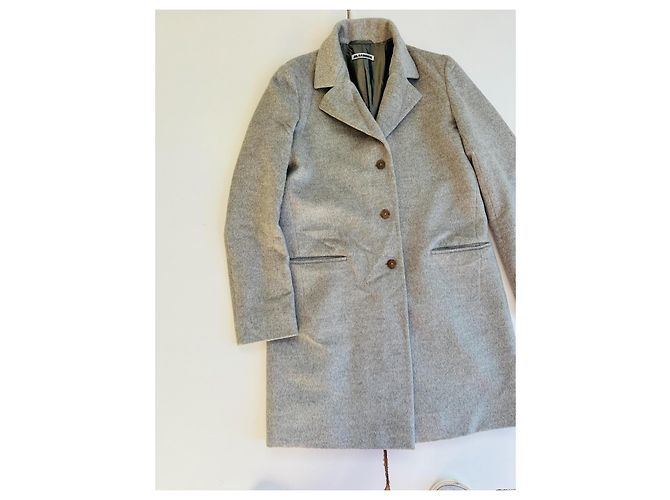 Abrigo Jil Sander de lana gris - vista 4