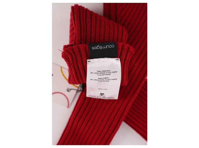 Courreges Luvas de lã - vista 6