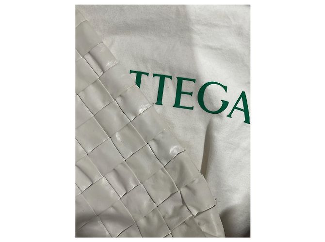 BOTTEGA VENETA Borse T. Pelle Bianco - vista 12