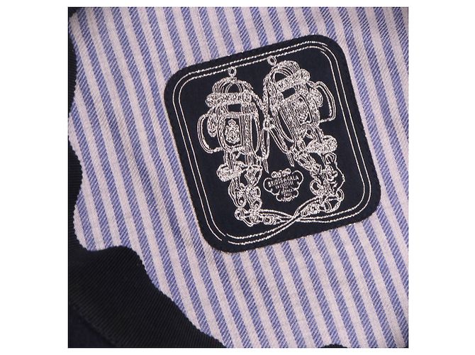 HERMÈS - Hermès Belle-Ile Mütze aus marineblauem Kaschmir (Größe 57) - Ansicht 4
