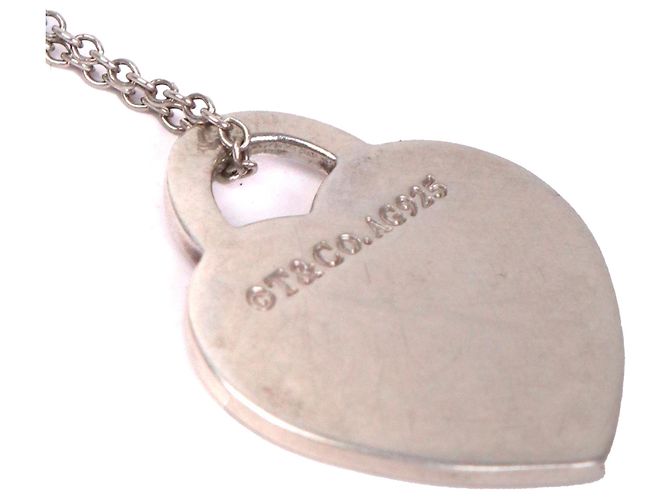 TIFFANY & CO - Collar en forma de corazón de Tiffany & Co en plata - vista 2
