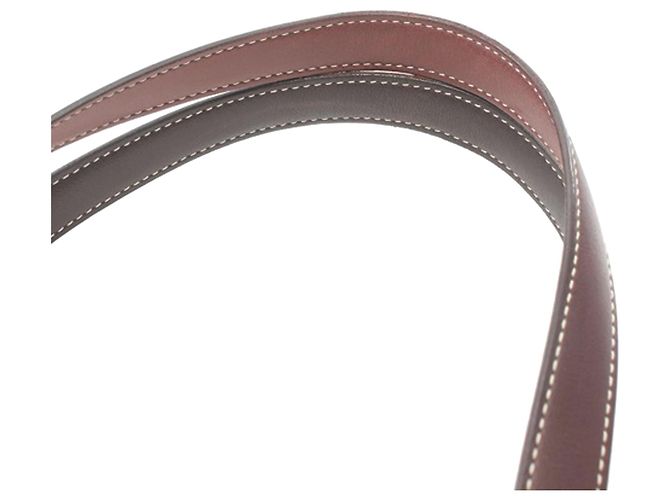 Double sens Hermès Borse HERMES T. Pelle Rosso - vista 9