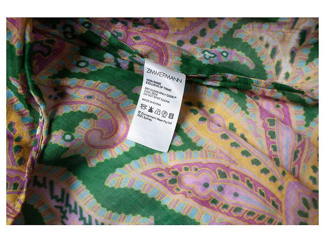 Blusa estampada paisley de Zimmermann Multicolor - vista 7