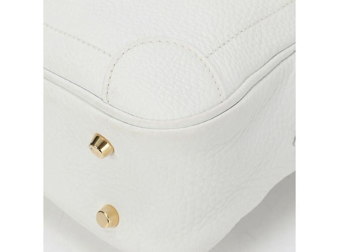 Hermès Hermes Omnibus PM Lederhandtasche Weiß - Ansicht 11