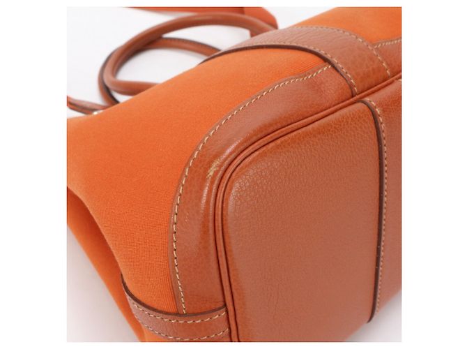 Hermès Borsa a spalla in pelle TPM 30 per uomini Hermes Garden Arancione - vista 10