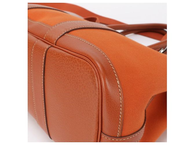Hermès Borsa a spalla in pelle TPM 30 per uomini Hermes Garden Arancione - vista 11