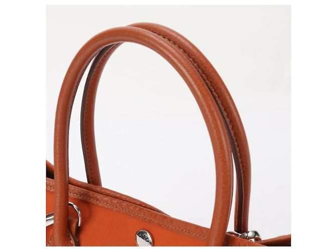 Hermès Borsa a spalla in pelle TPM 30 per uomini Hermes Garden Arancione - vista 4