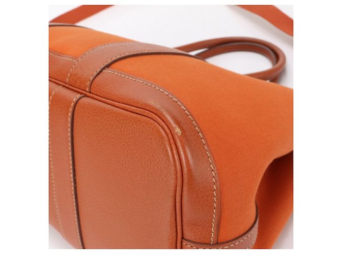 Hermès Borsa a spalla in pelle TPM 30 per uomini Hermes Garden Arancione - vista 9
