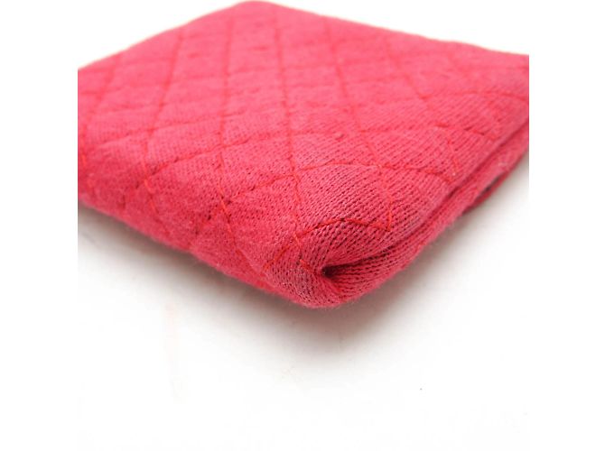 Code Coco Mini Pochette a Catena Coco Matelassé Chanel Rosso - vista 5