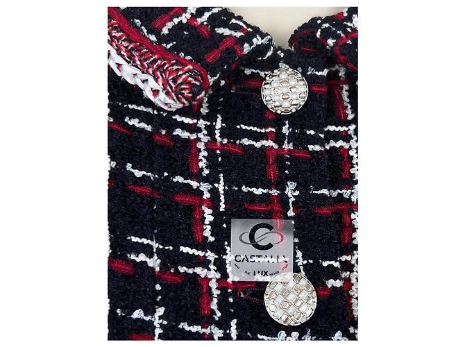Chanel Vestido de tweed estilo Jennie Kim Multicolor - vista 13