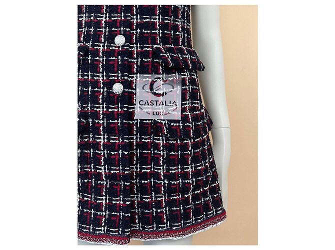 Chanel Vestido de tweed estilo Jennie Kim Multicolor - vista 16