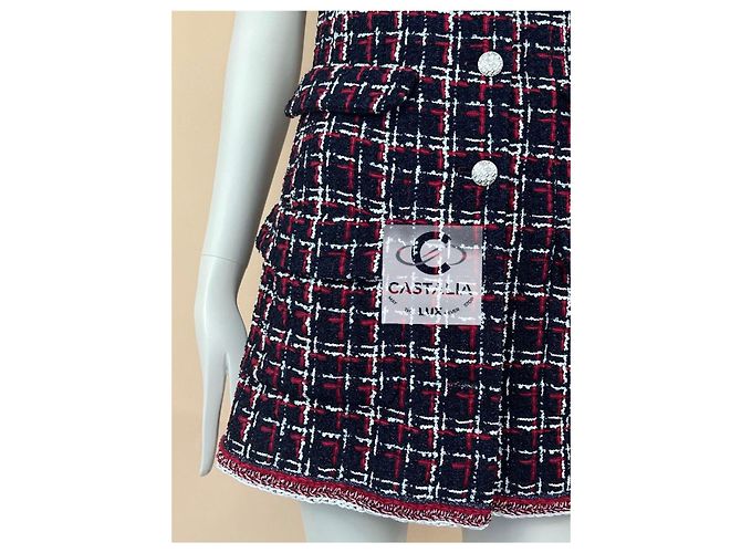 Chanel Vestido de tweed estilo Jennie Kim Multicolor - vista 19