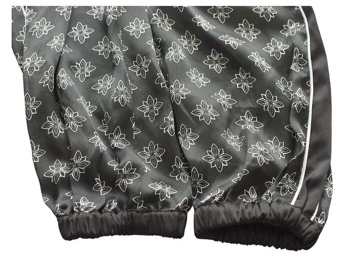 Set John Richmond in seta nera top senza maniche e pantaloni S Nero - vista 13