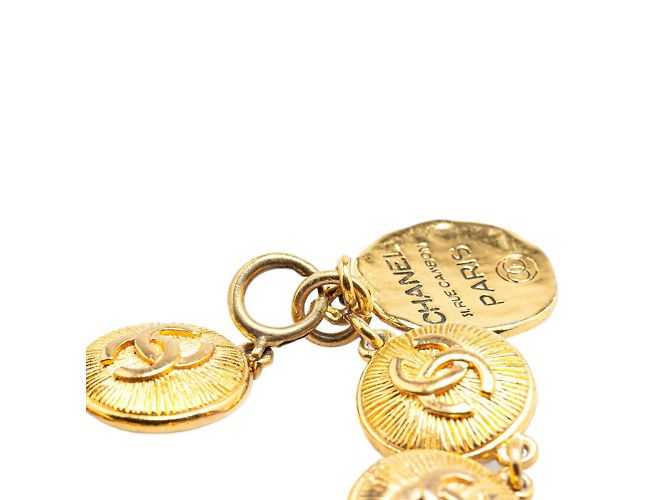 Bracciale charm placcato oro Chanel Coco Mark 31 RUE CAMBON D'oro - vista 4