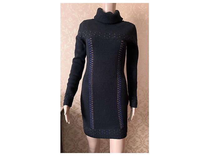 Diesel Wollkleid Mehrfarben - Ansicht 4