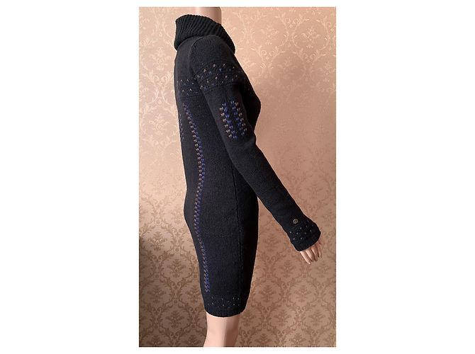 Diesel Wollkleid Mehrfarben - Ansicht 7