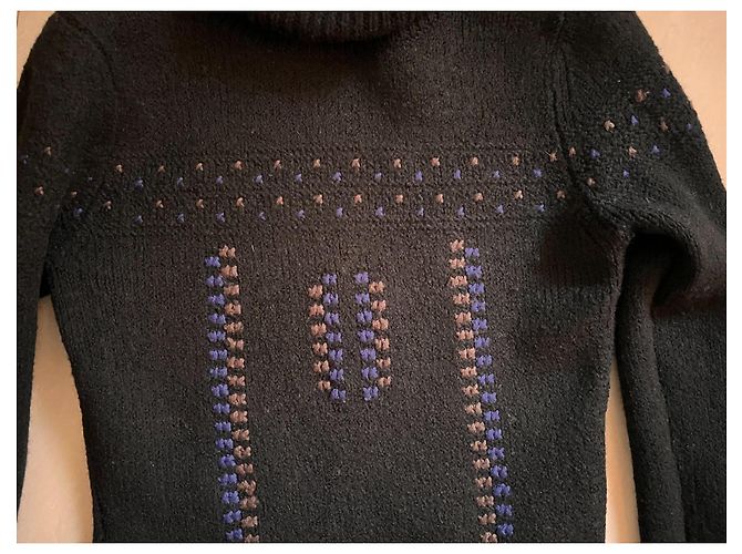 Diesel Wollkleid Mehrfarben - Ansicht 9