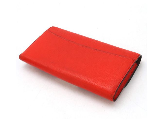 Portafoglio bifold Vivienne Louis Vuitton in pelle rossa Rosso - vista 2