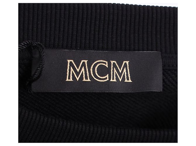 Moletom com Logo Clássico MCM Preto - vista 4