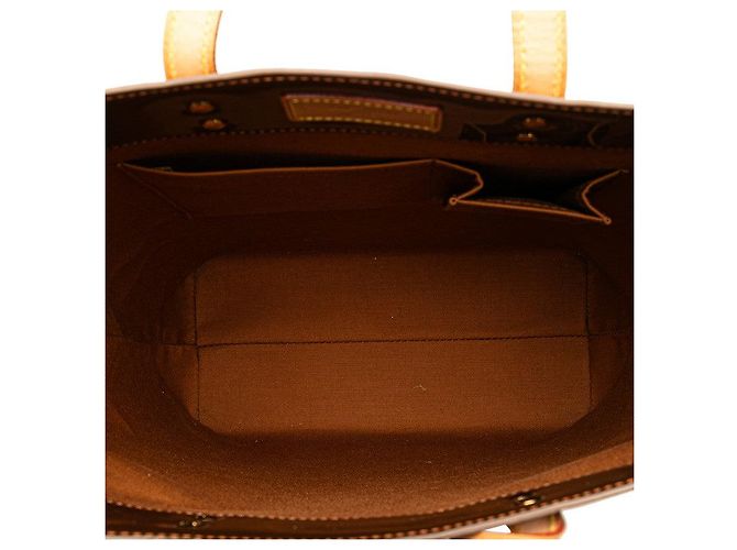 Louis Vuitton Vernis Reade MM Tote Bag Metallic Bronze - view 5