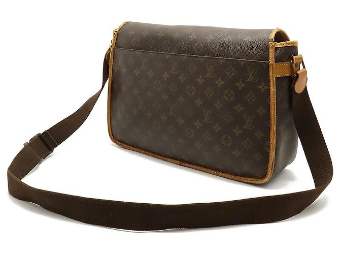 Gibeciere Borsa a Spalla Gibecière GM Monogramma Louis Vuitton M42249 Marrone - vista 2