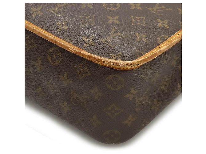 Gibeciere Borsa a Spalla Gibecière GM Monogramma Louis Vuitton M42249 Marrone - vista 3