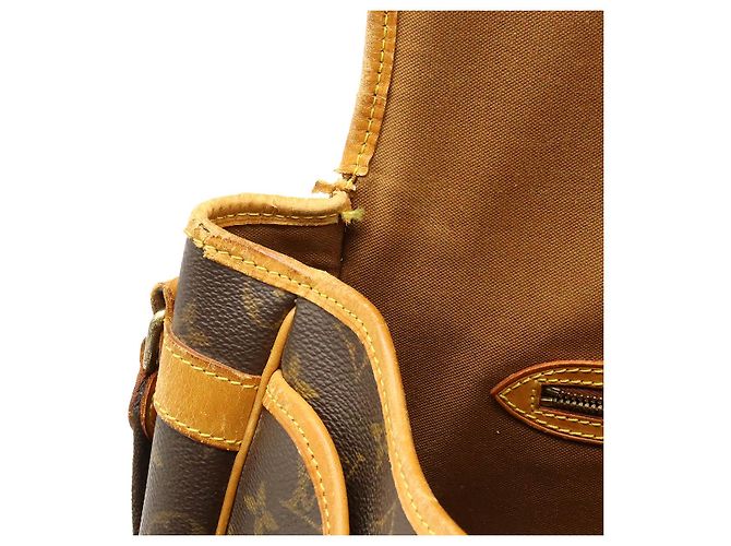 Gibeciere Borsa a Spalla Gibecière GM Monogramma Louis Vuitton M42249 Marrone - vista 6