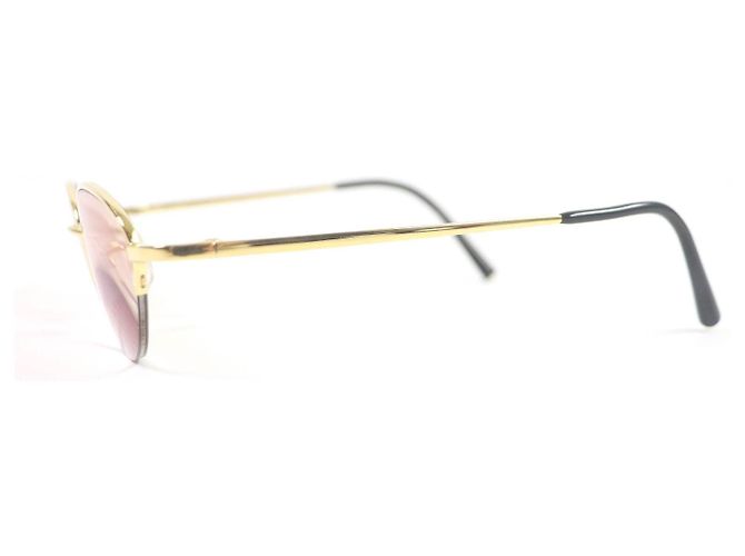 Occhiali da sole Chanel COCO Mark con lenti sfumate D'oro Metallico - vista 2