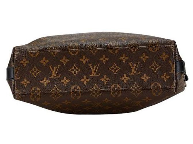 Sac tote Kitan Monogram Macassar Louis Vuitton Marron - vue 3