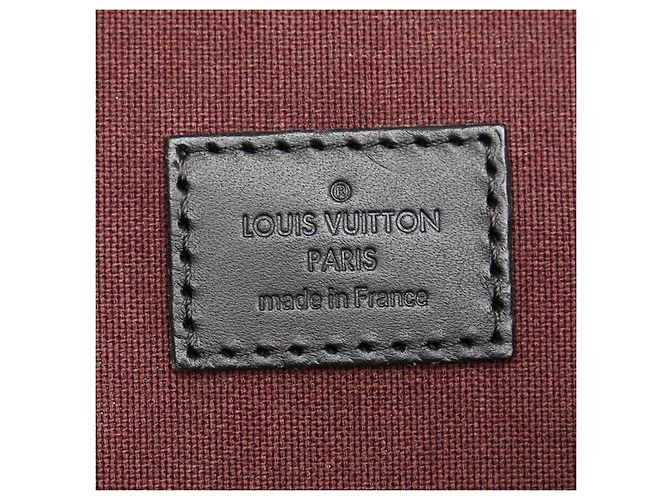 Sac tote Kitan Monogram Macassar Louis Vuitton Marron - vue 5