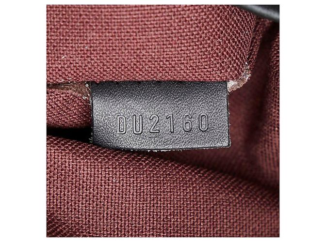 Sac tote Kitan Monogram Macassar Louis Vuitton Marron - vue 6