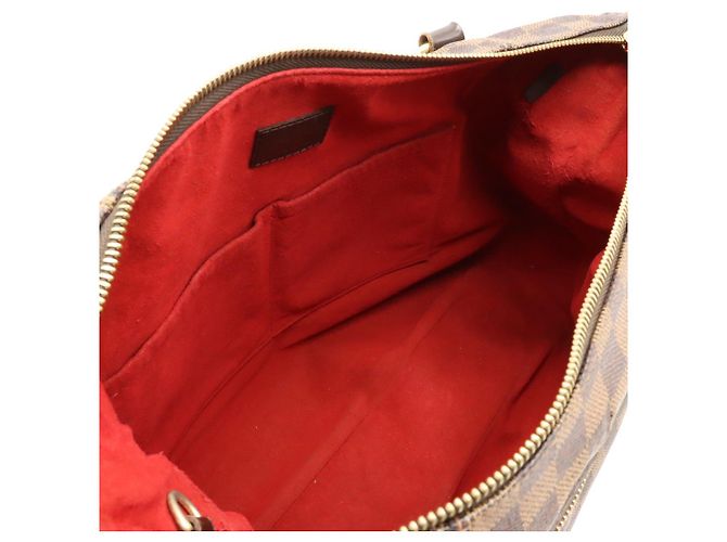 Evora Borsa Tote Louis Vuitton Damier Évora MM N41131 D'oro Metallico - vista 5