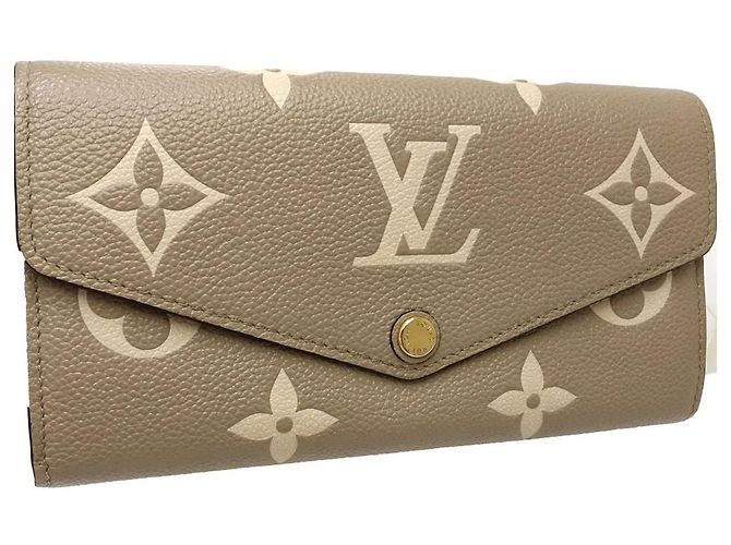 Portafoglio lungo Sarah NM Louis Vuitton M81049 Marrone - vista 2
