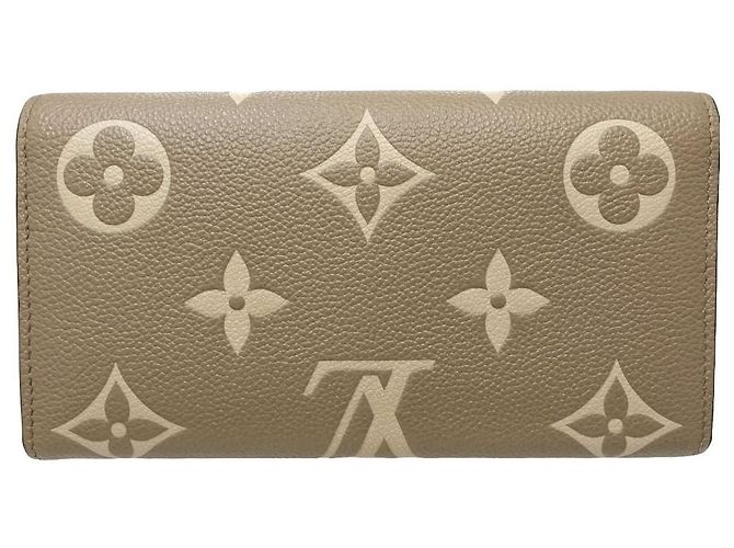 Portafoglio lungo Sarah NM Louis Vuitton M81049 Marrone - vista 3