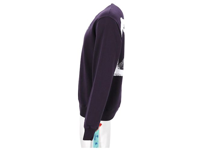 Off White Slim Fit Crewneck Arrow Off-White Lila - Ansicht 2
