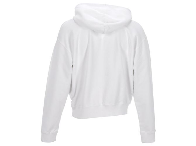 Off White Off-White Hoodie mit Mona Lisa-Druck Weiß - Ansicht 3